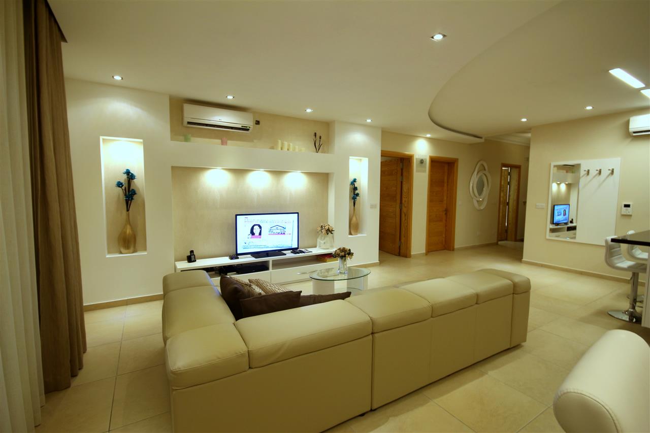 Large spacious living area - Luxury living