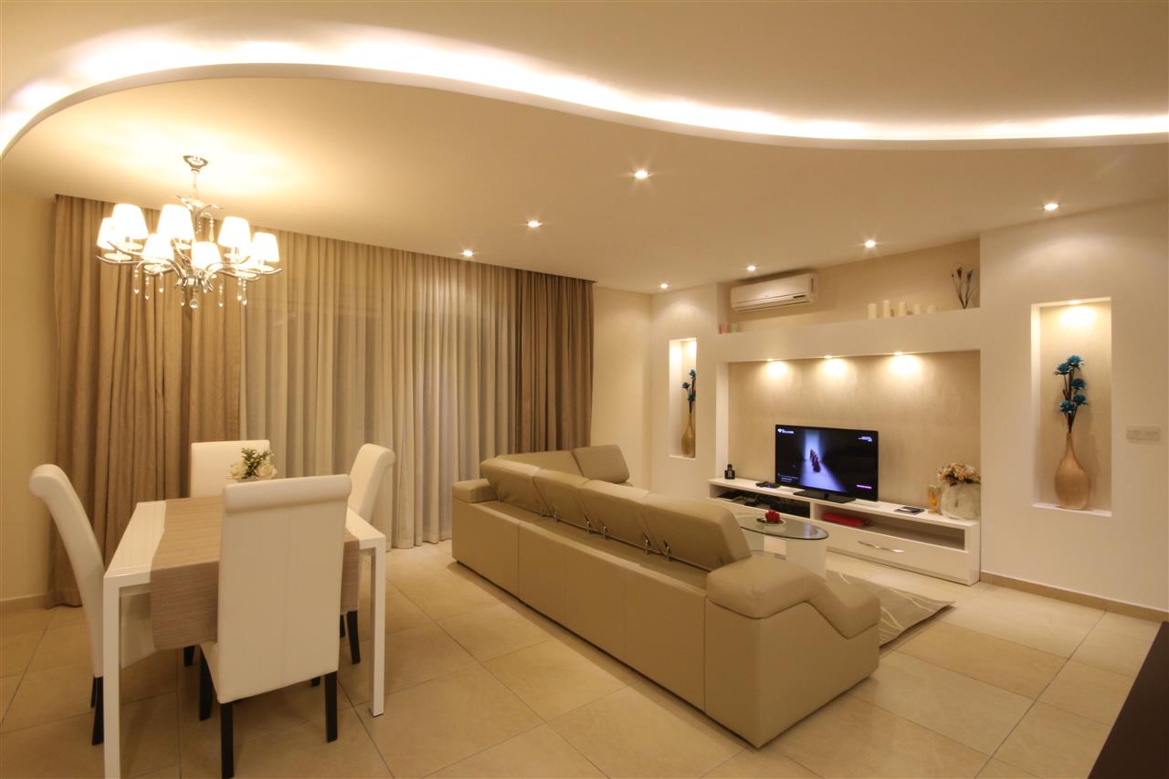Large spacious living area - luxury living